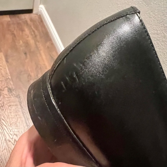 𝅺salvatore FERRAGAMO leather dress loafers. Made in Italy. 9.5 EE - Picture 8 of 8